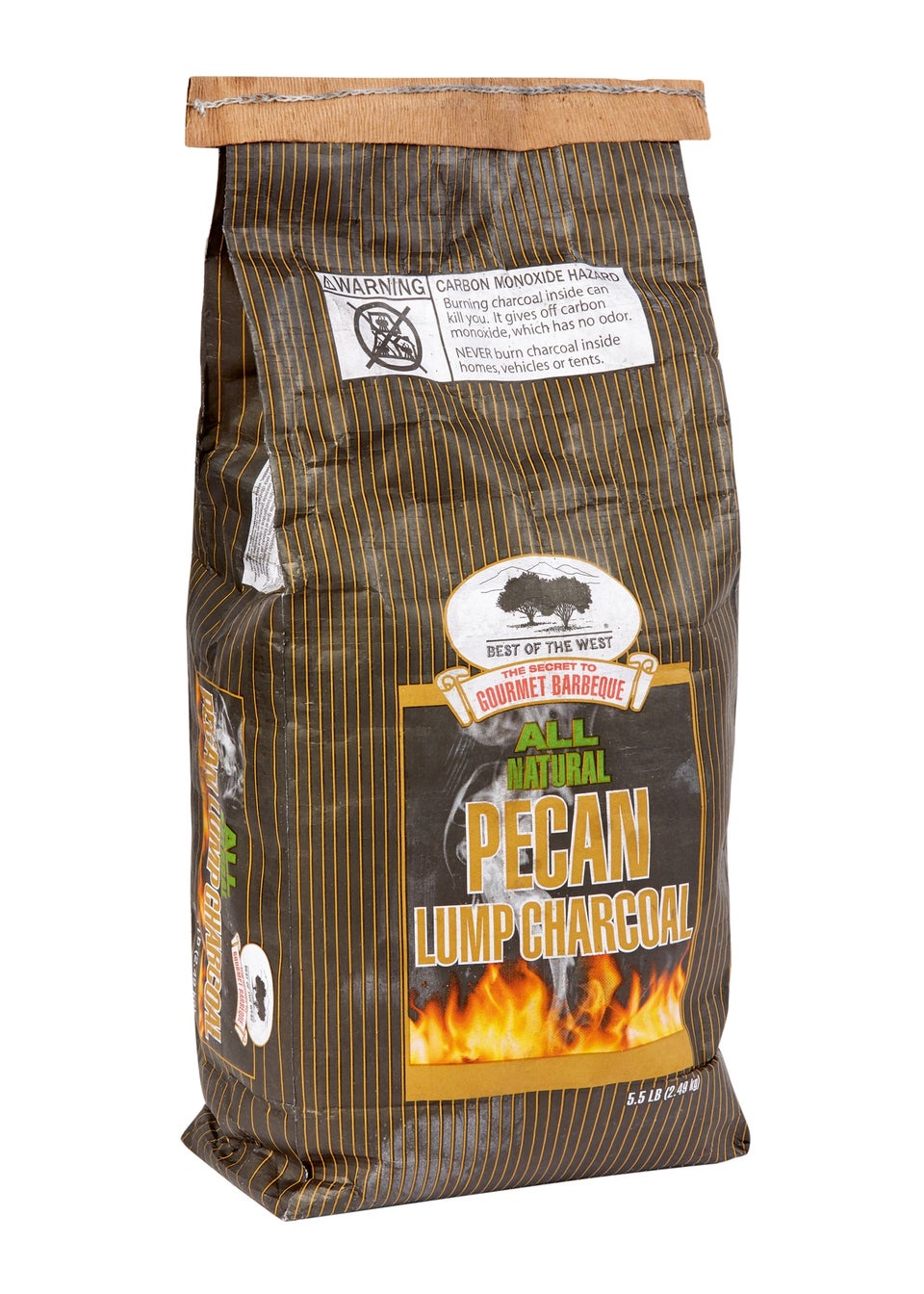 Premier Decorations Pecan Wood Charcoal