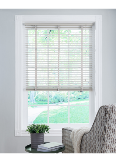 Little Black Book Warm Grey FSC Wood Venetian(50mm)