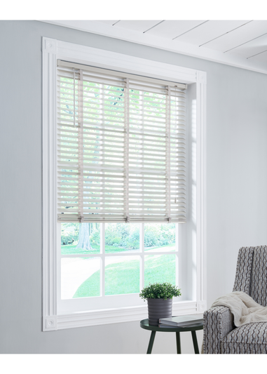 Little Black Book Warm Grey FSC Wood Venetian(50mm)