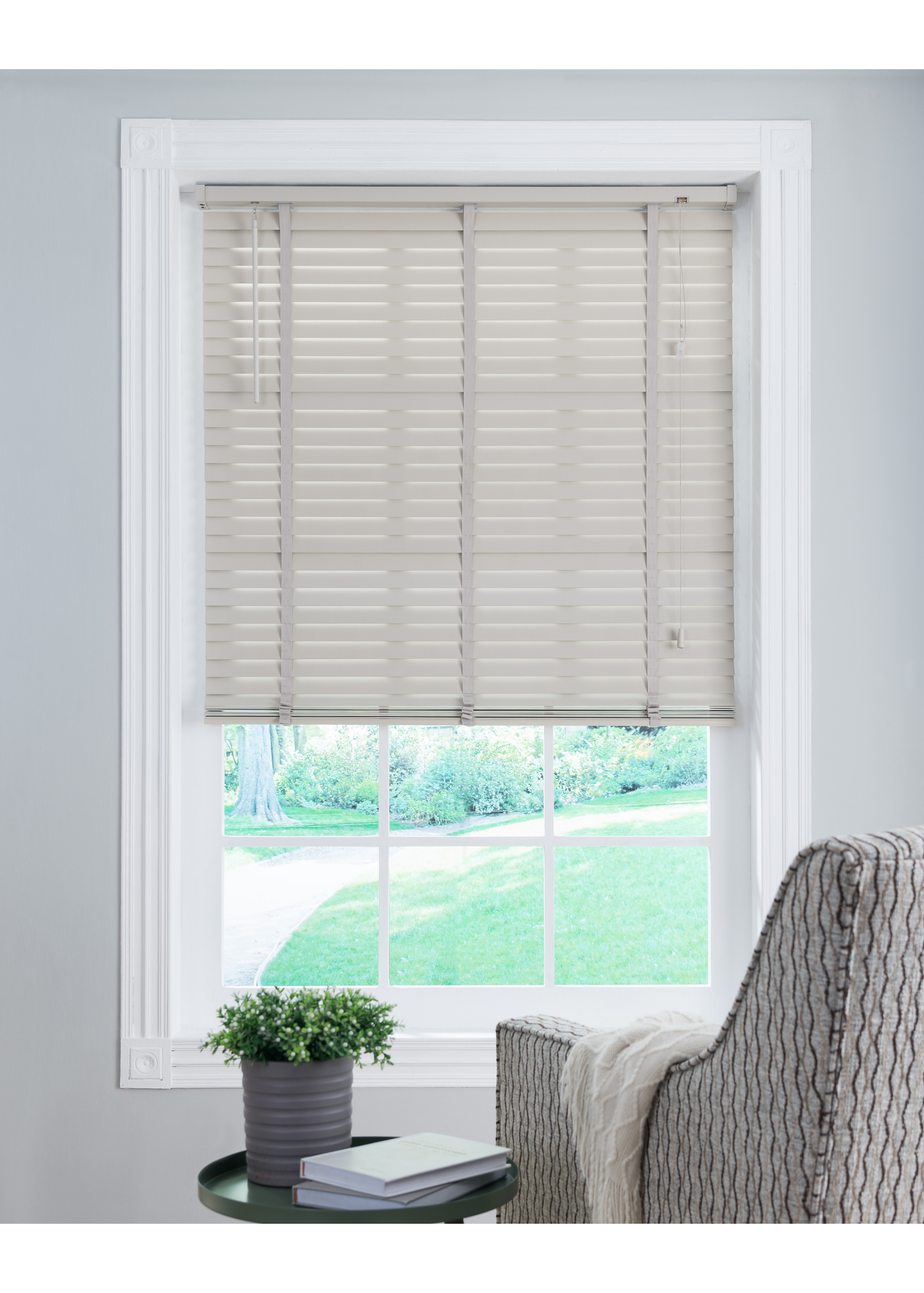 Little Black Book Warm Grey FSC Wood Venetian(50mm)