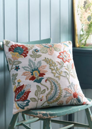 Appletree Amara Tufted Multi Colour Filled Cushion