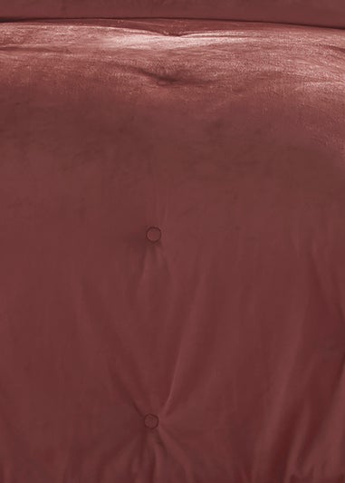 Appletree Austell Velvet Quilted Pink Bedspread