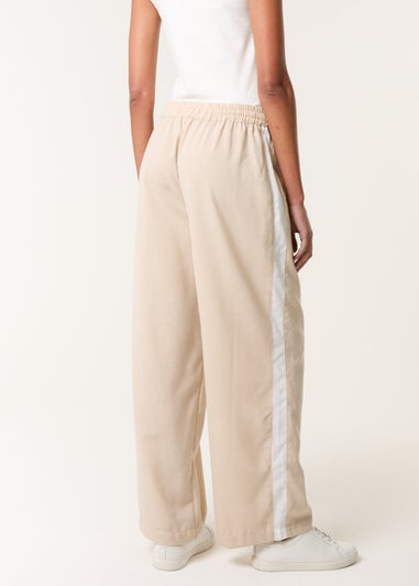 Blue Vanilla Stone Side Stripe Trouser