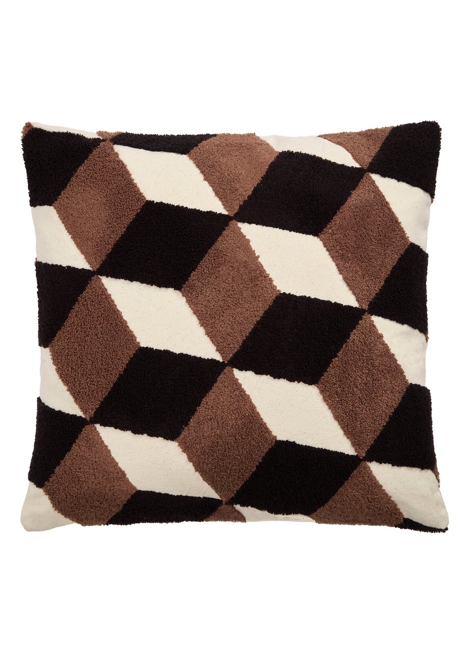 Appletree Jett Boucle Multi Colour Filled Cushion