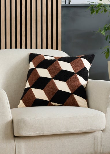 Appletree Jett Boucle Multi Colour Filled Cushion