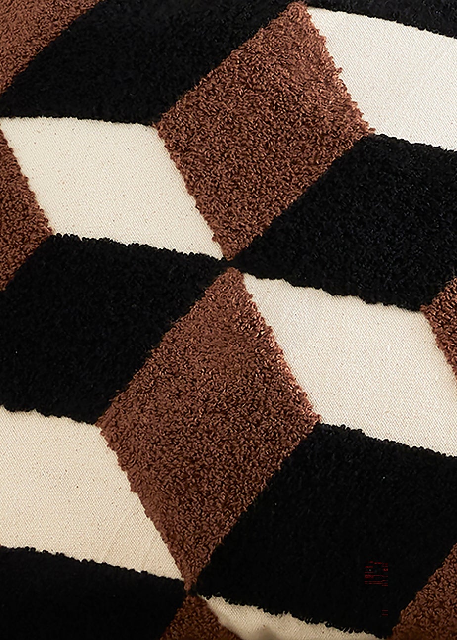 Appletree Jett Boucle Multi Colour Filled Cushion