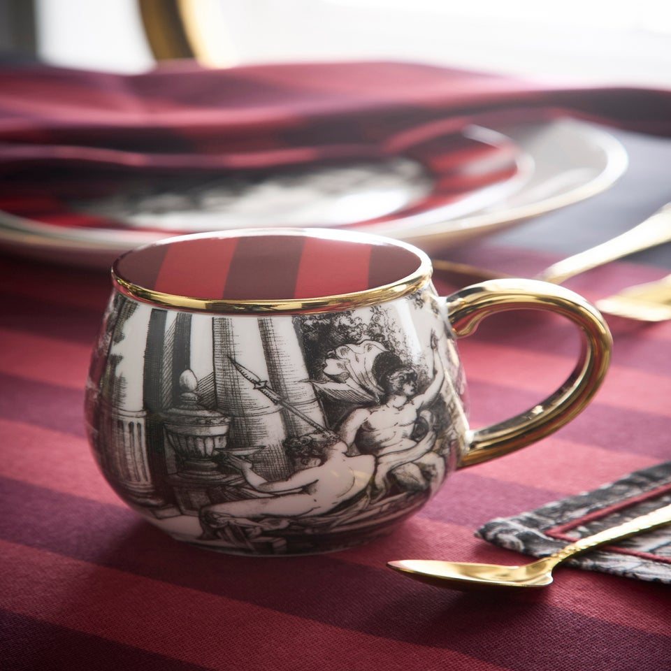 Laurence Llewelyn-Bowen Festivo Multi Colour Mug - With Lid