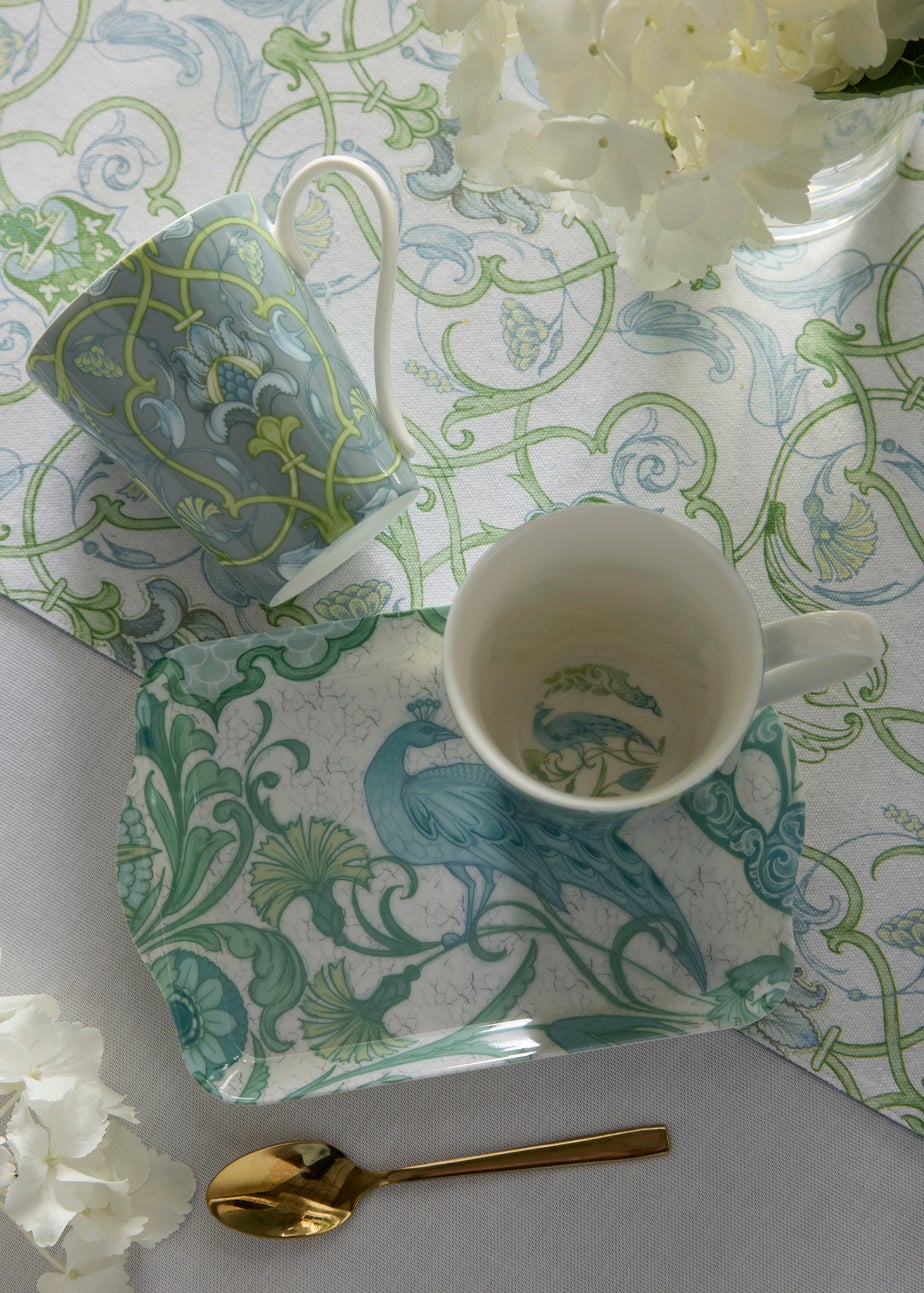 Laurence Llewelyn-Bowen Palm Court Multi Colour Mug and Tray Set