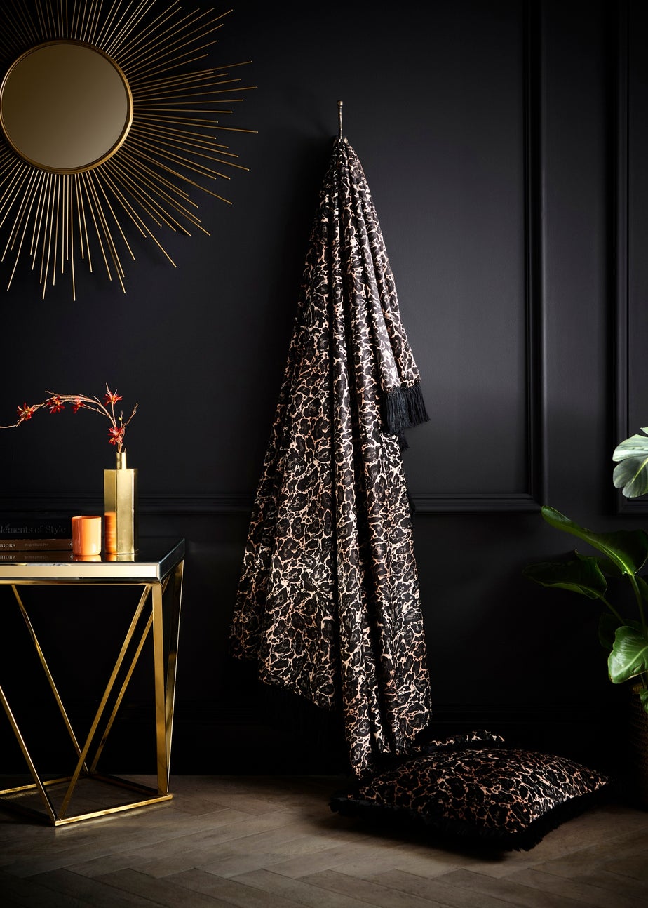 Laurence Llewelyn-Bowen Josephine Velvet Gold Throw