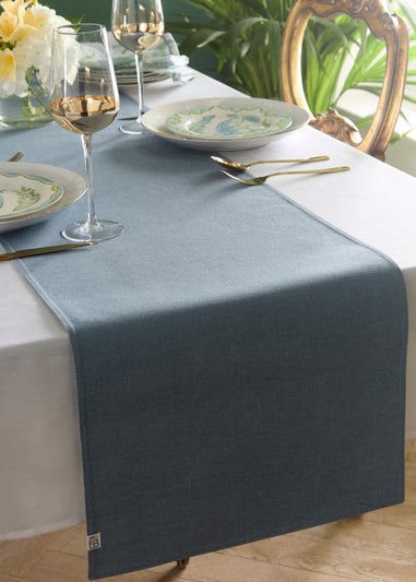 Laurence Llewelyn-Bowen Palm Court Green Table Runner