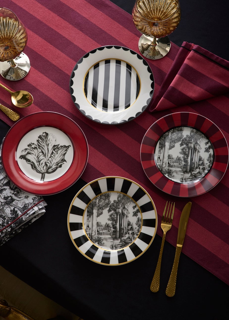 Laurence Llewelyn-Bowen Festivo Red Napkins - 4 Pack