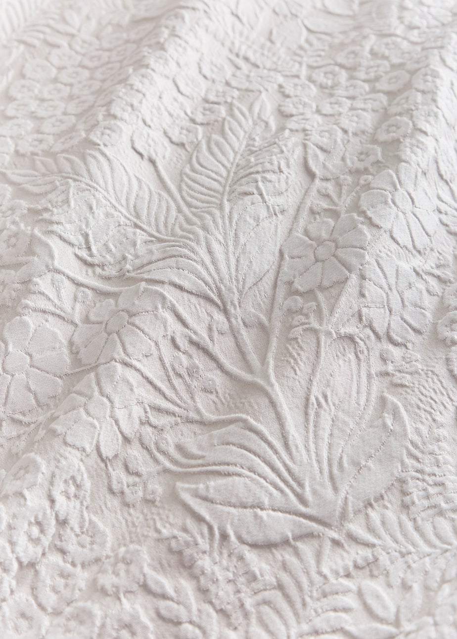 Appletree Toria Reversible Tufted Stone Duvet Cover Set