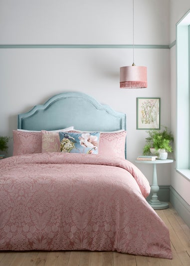 Appletree Toria Reversible Tufted Blush Duvet Cover Set