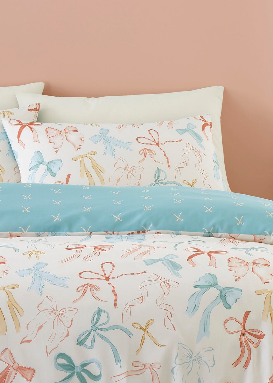 Fusion Evelyn Reversible Multi Colour Duvet Cover Set