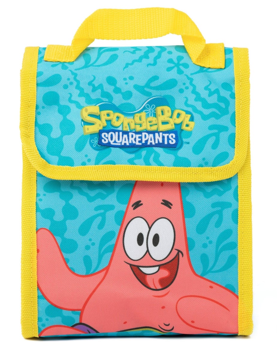 SpongeBob SquarePants Kids Multicoloured Printed Backpack Set 4 Piece