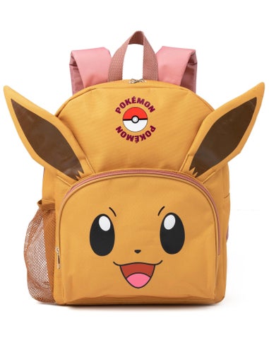 Pokemon Eevee Kids Brown Eevee Backpack Set 4 Piece