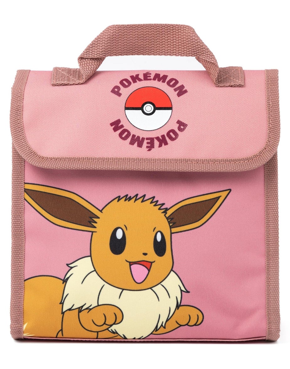 Pokemon Eevee Kids Brown Eevee Backpack Set 4 Piece