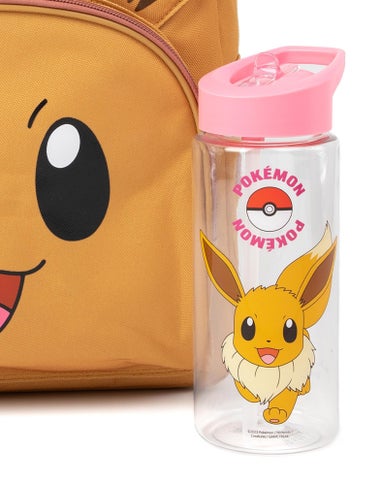 Pokemon Eevee Kids Brown Eevee Backpack Set 4 Piece