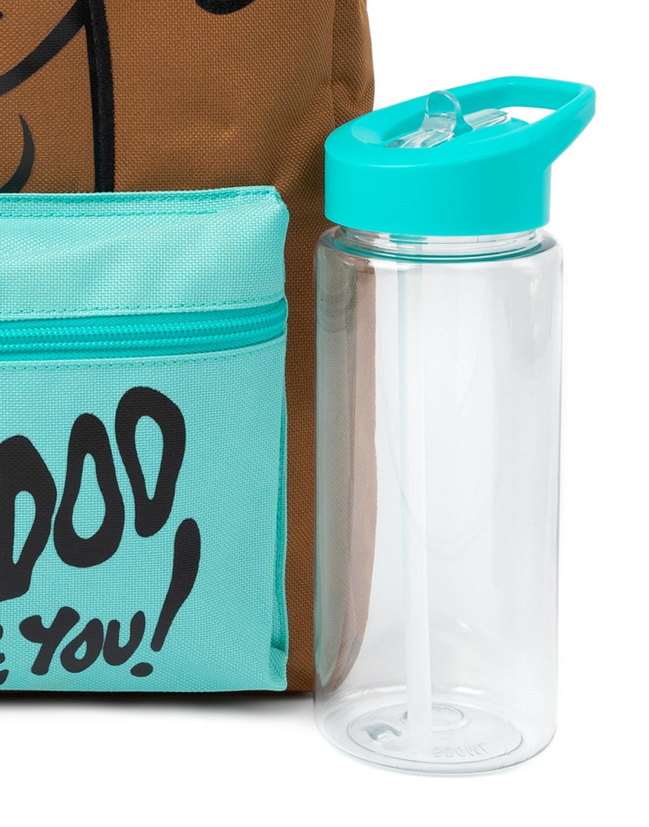 Vanilla Underground Scooby Doo Kids Brown Piece Backpack Set