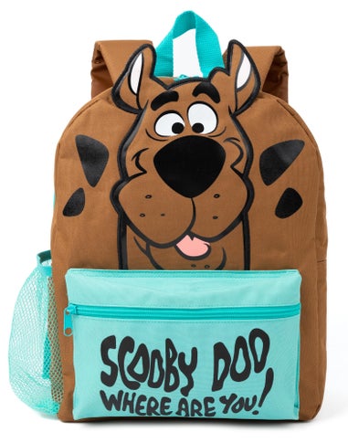 Vanilla Underground Scooby Doo Kids Brown Piece Backpack Set