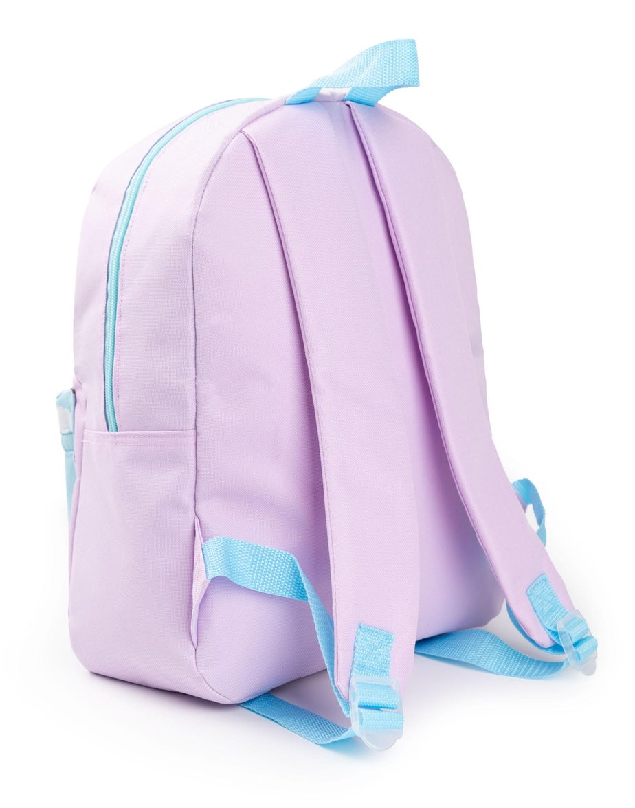 Pusheen Girls Purple Printed Backpack Set 4 Piece