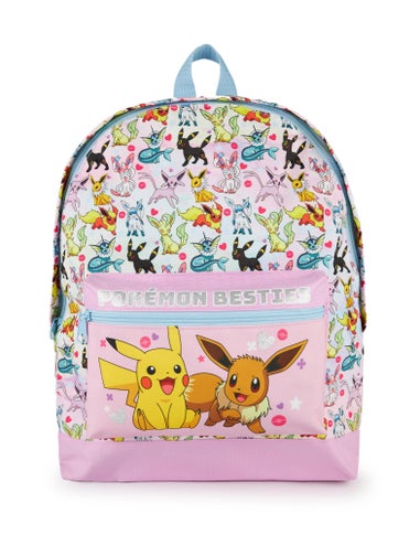 Vanilla Underground Pokemon Kids Multicoloured Front Print Backpack