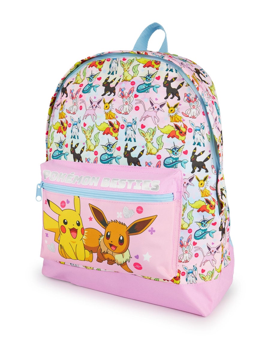 Vanilla Underground Pokemon Kids Multicoloured Front Print Backpack