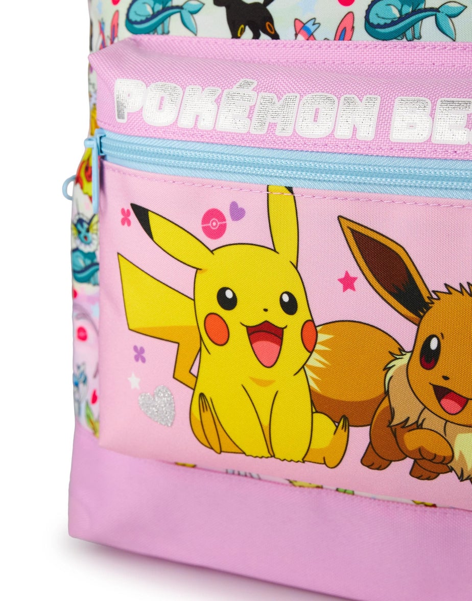 Vanilla Underground Pokemon Kids Multicoloured Front Print Backpack