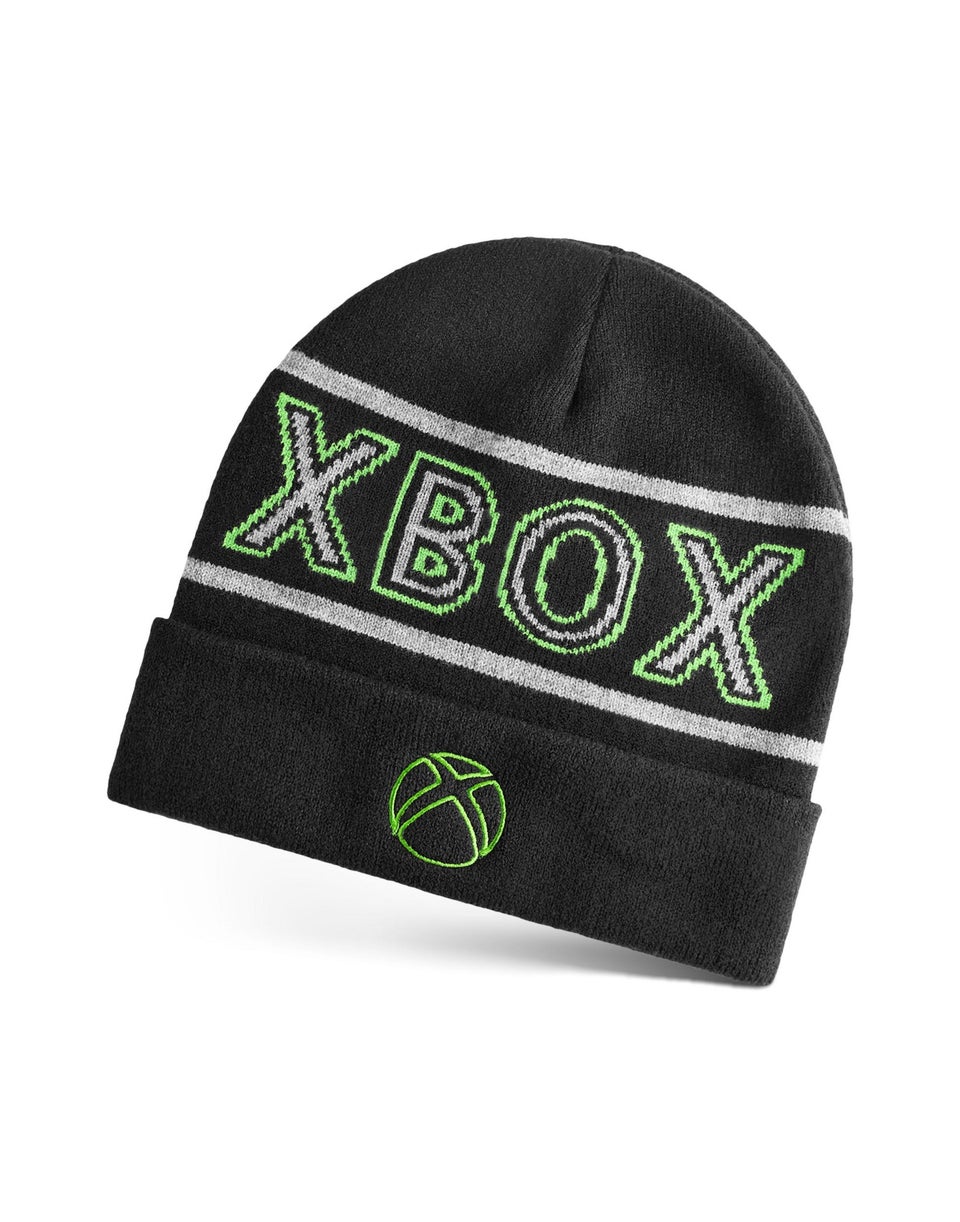 Vanilla Underground Xbox Kids Logo Beanie Black Hat