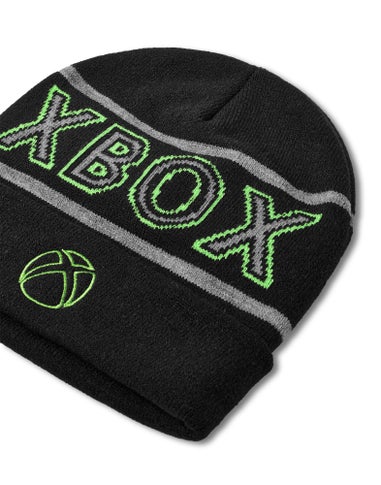 Vanilla Underground Xbox Kids Logo Beanie Black Hat