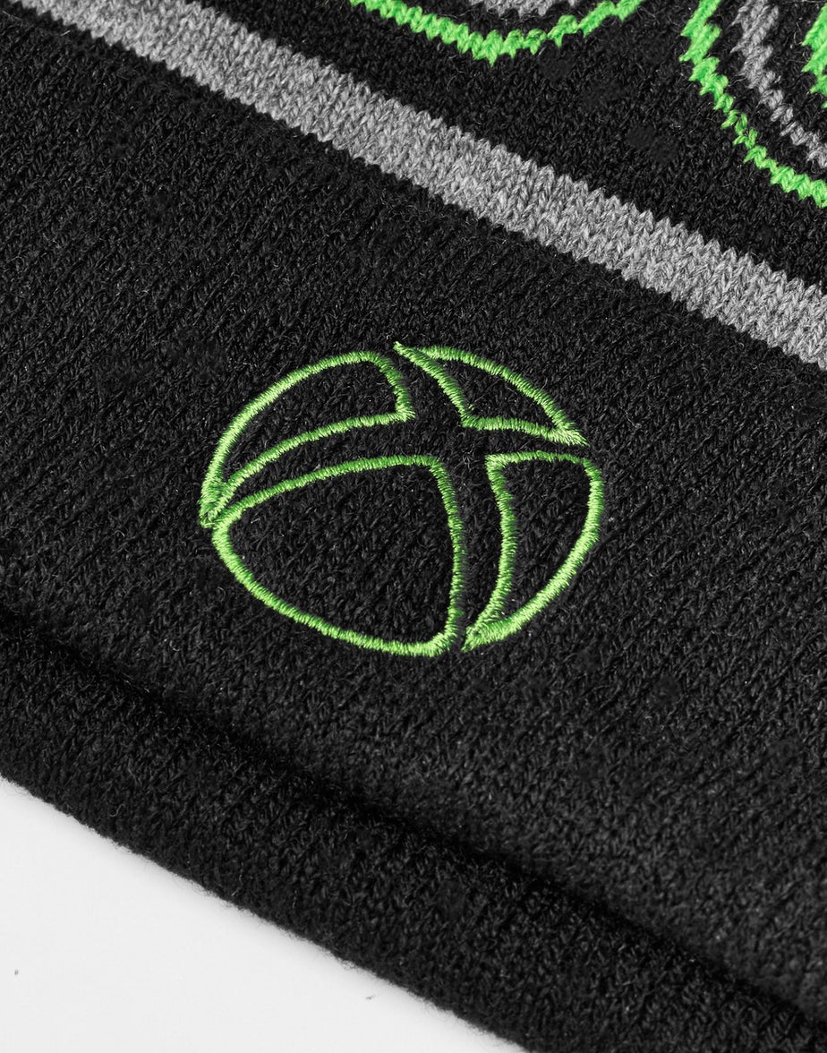 Vanilla Underground Xbox Kids Logo Beanie Black Hat