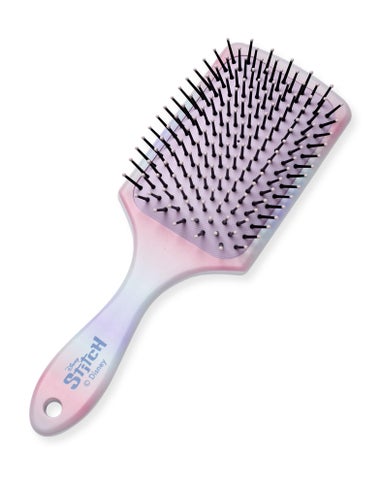 Disney Womens Multicoloured Stitch Ombre Hair Brush & Scrunchie Set