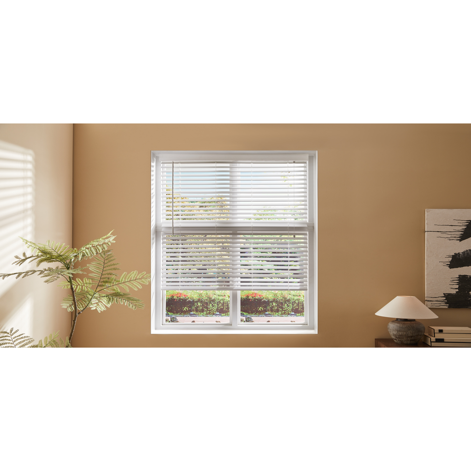 Little Black Book White Faux Wood Venetian (50mm)