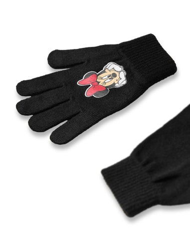 Disney Kids Multicoloured Minnie Mouse Beanie & Gloves Set