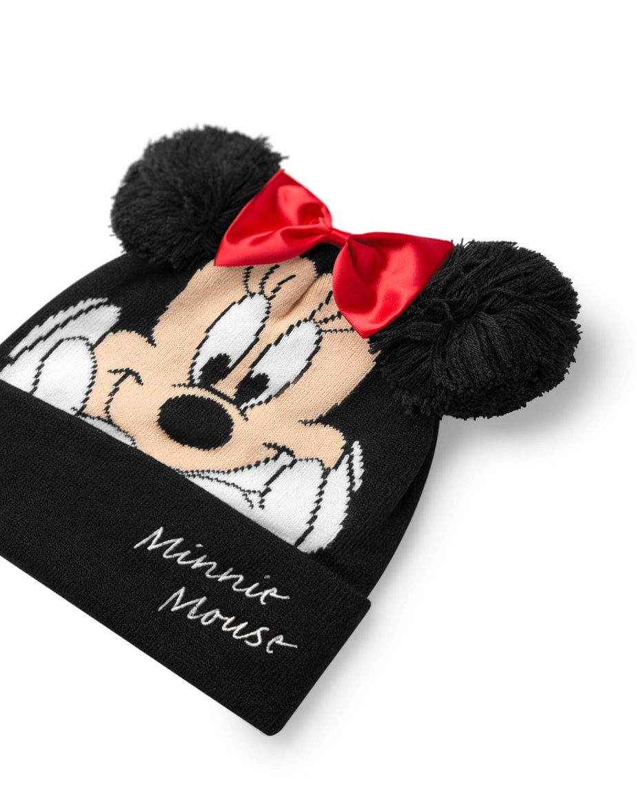 Disney Kids Multicoloured Minnie Mouse Beanie & Gloves Set