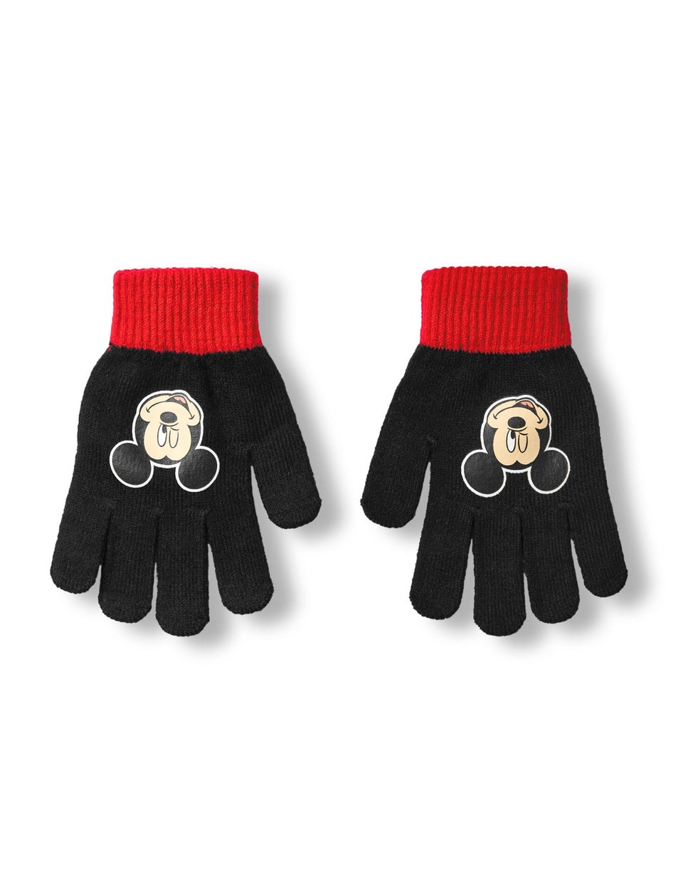 Disney Kids Multicoloured Mickey Mouse Beanie & Gloves Set