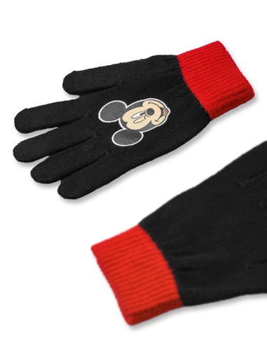 Disney Kids Multicoloured Mickey Mouse Beanie & Gloves Set