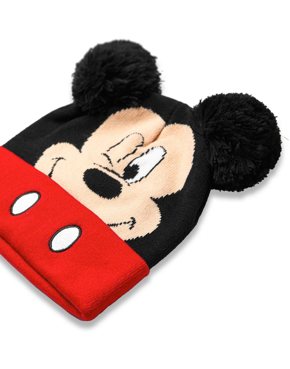 Disney Kids Multicoloured Mickey Mouse Beanie & Gloves Set