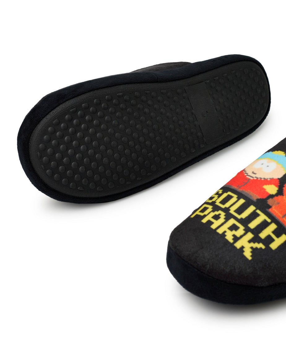 Vanilla Underground South Park Adults Pixel Scene Mule Black Slippers