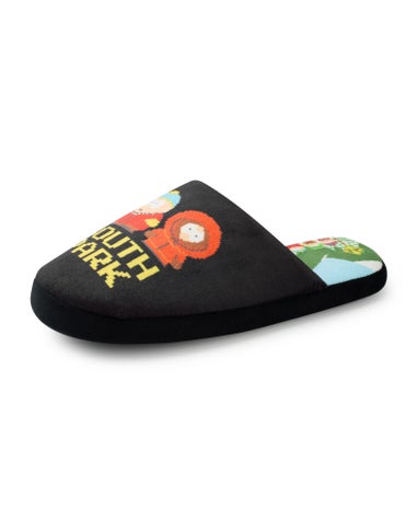 Vanilla Underground South Park Adults Pixel Scene Mule Black Slippers