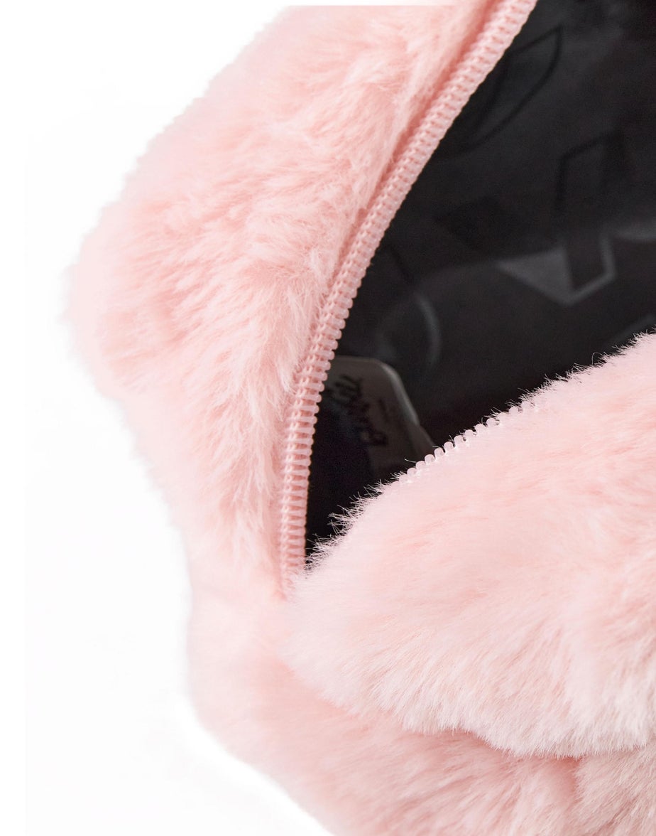 Vanilla Underground Barbie Adults Furry Makeup Pink Bag