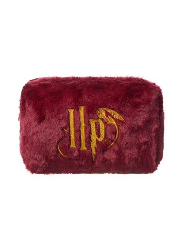 Harry Potter Womens Red Golden Snitch Makeup Bag & Mirror
