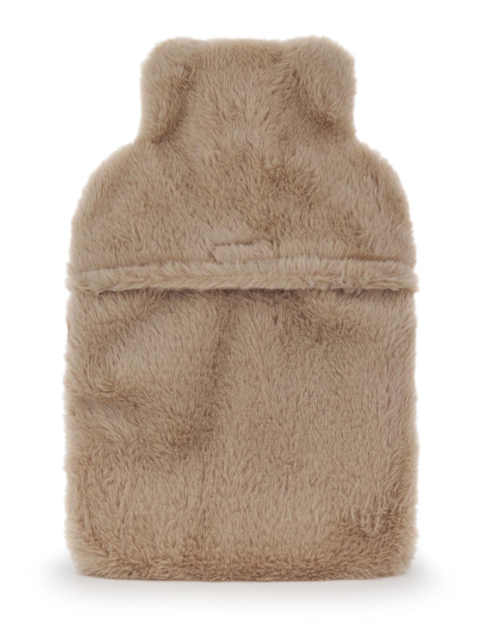 Pusheen Womens Brown Novelty Face Hot Water Bottle