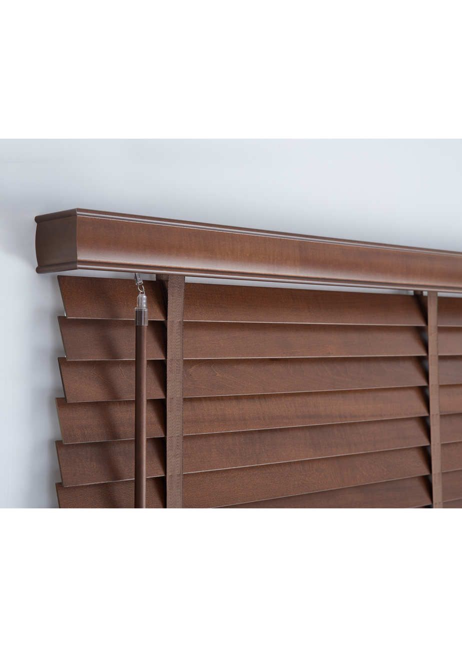 Little Black Book Walnut FSC Wood Venetian (50mm)