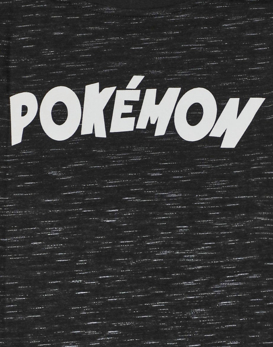 Vanilla Underground Pokemon Kids Pikachu Grey T-Shirt