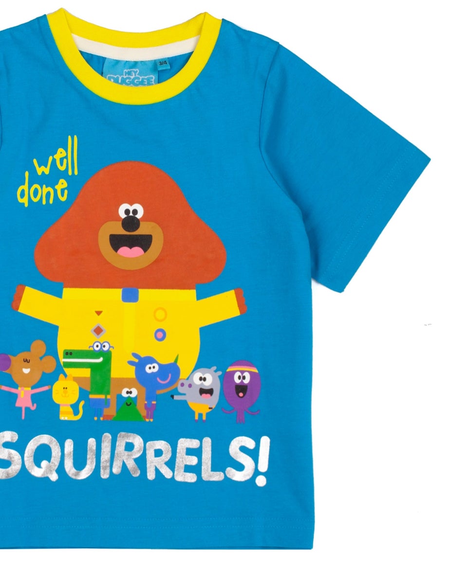 Vanilla Underground Hey Duggee Kids Character Placement & Blue PJs