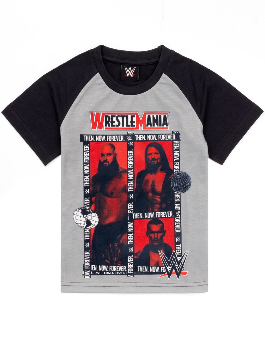 Vanilla Underground WWE Kids Wrestlers Photographic Print Grey PJs