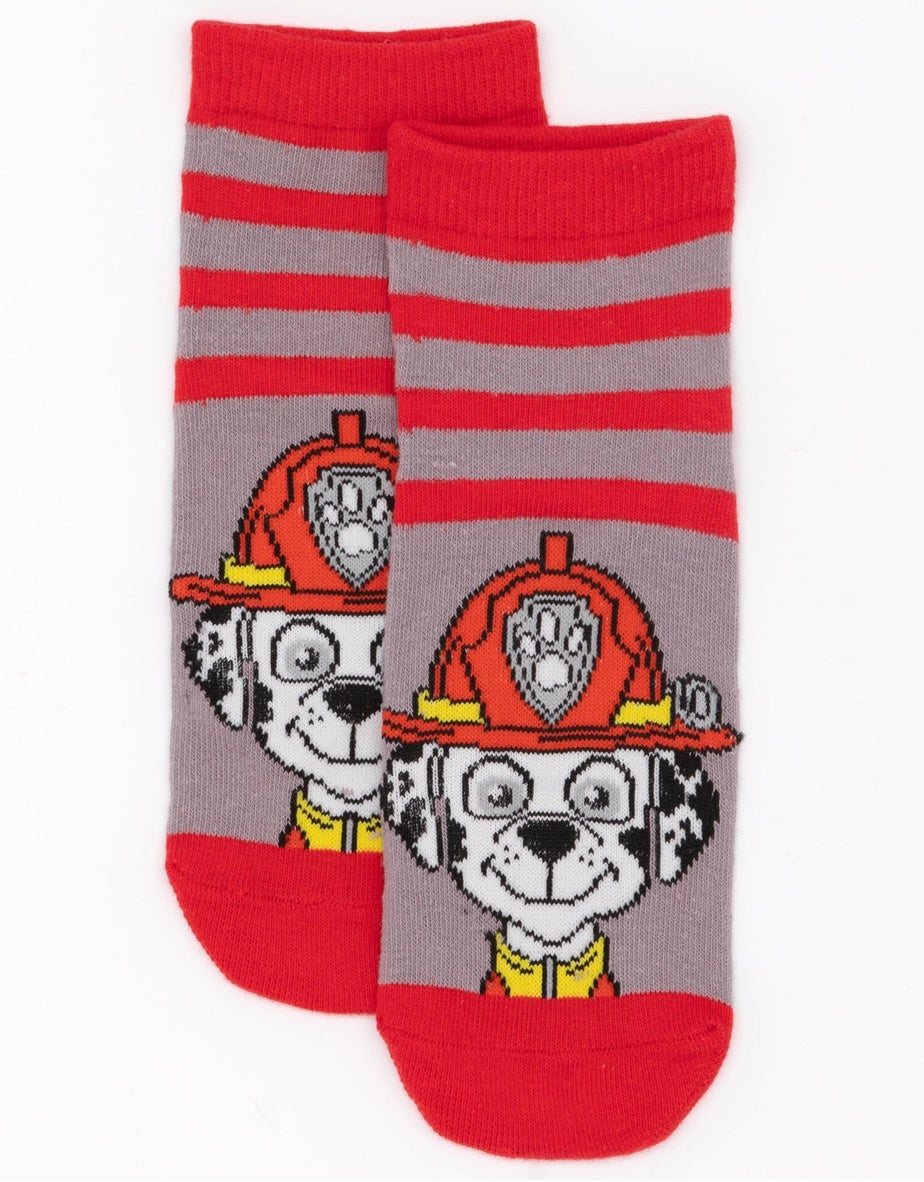 Paw Patrol Boys Multicoloured Character Calf Socks Set Of 5 (3 - 12 Younger)