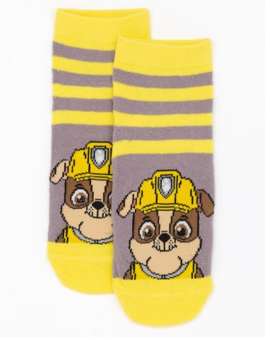 Paw Patrol Boys Multicoloured Character Calf Socks Set Of 5 (3 - 12 Younger)