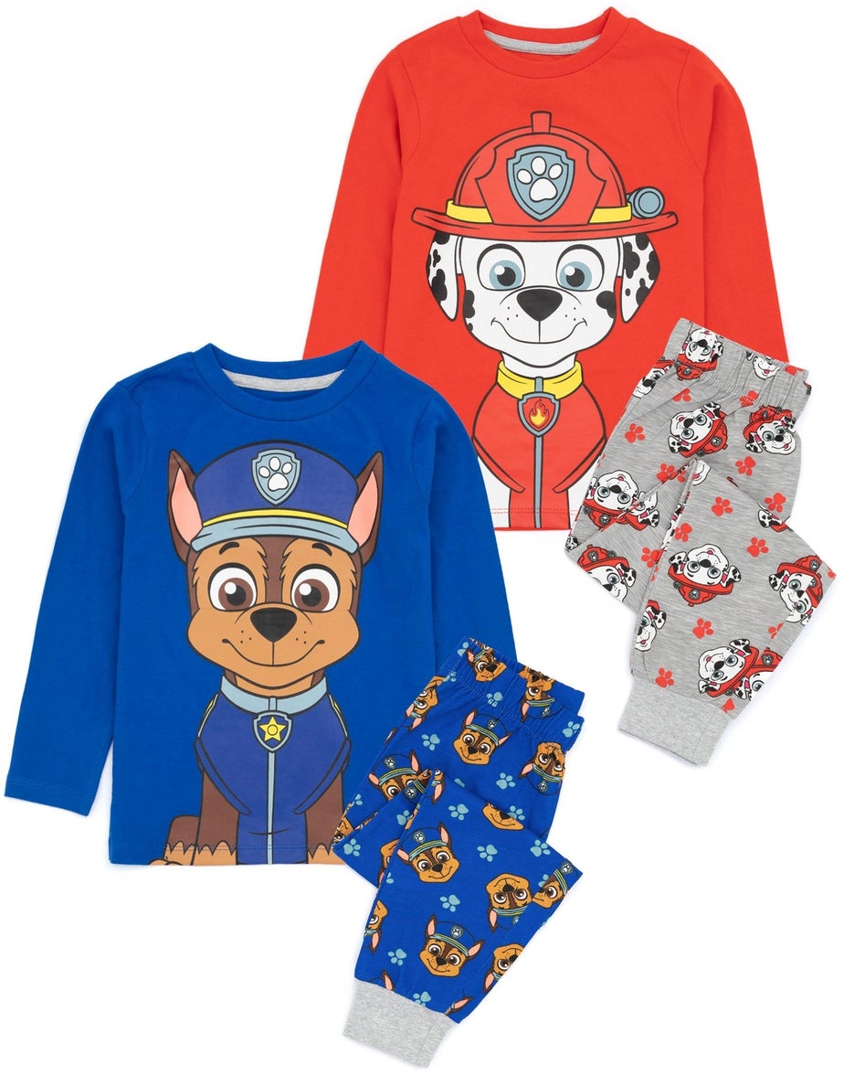 Vanilla Underground Paw Patrol Kids Multicoloured Character Placement & PJs